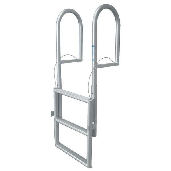 Jif Marine JIF MARINE DJX3 3-Step Standard Lift Dock Ladder - Anodized Aluminum DJX3